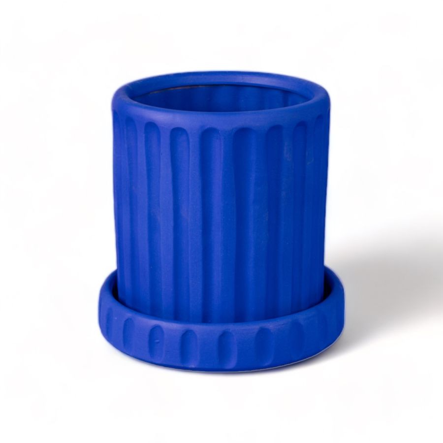 Vaso Dorico Magna Graecia Blue