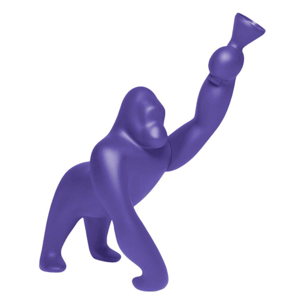 Lampada gorilla viola 140cm Kong