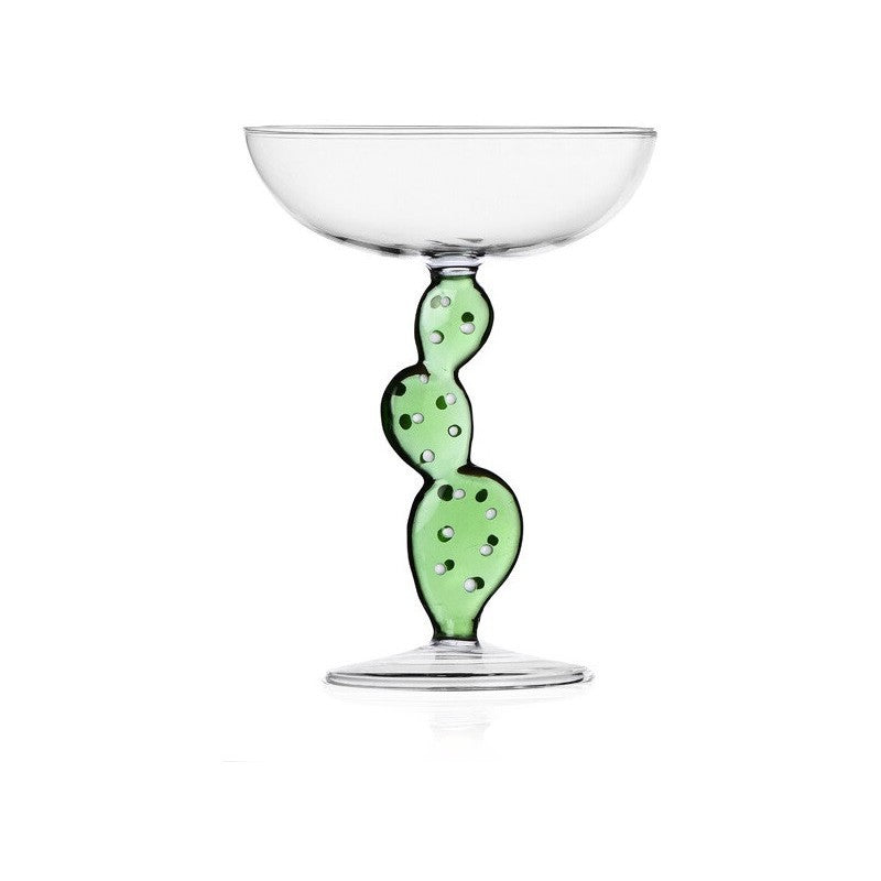 Set 6 coppe champagne cactus