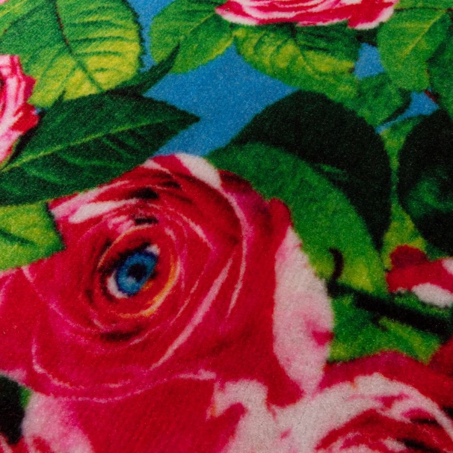 Tappeto Cucina   Roses With Eyes  Toiletpaper