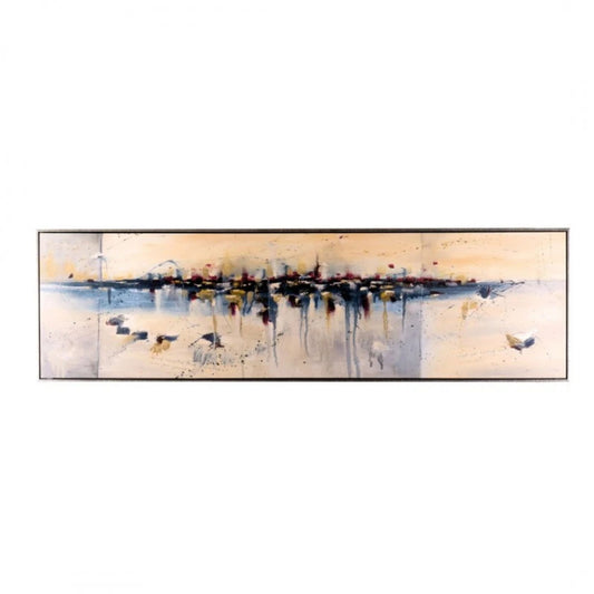 Quadro 138X38 Con Cornice L'oca Nera