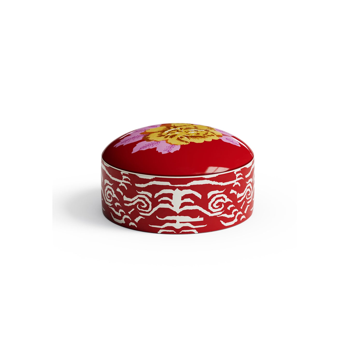 Jewelry Box Indian Tiger Red