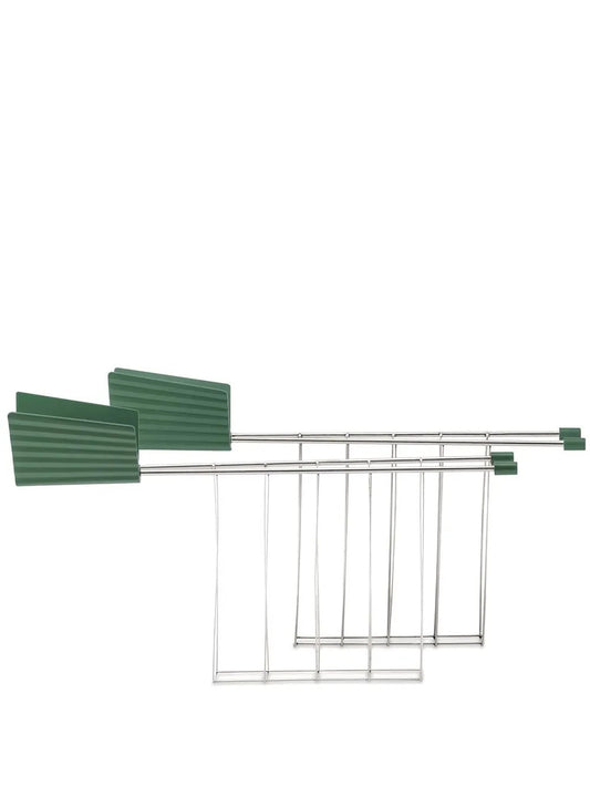 Plisse 2 Pinze Tostapane Verde