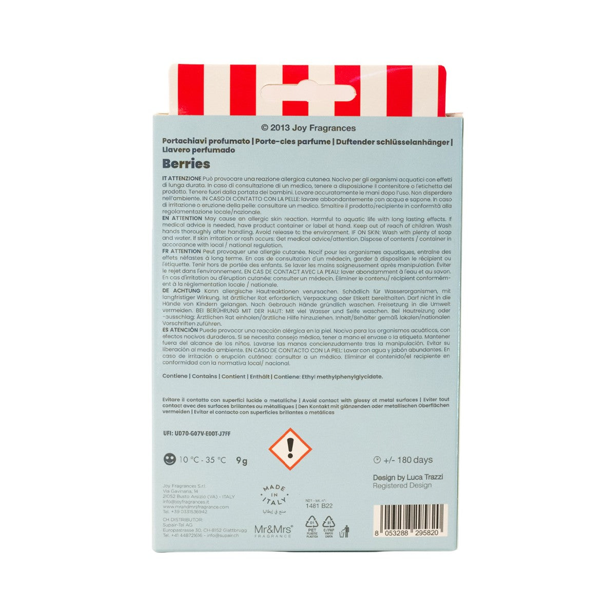Portachiavi Charm Miss Kelli Eyes Berries Mr&mrs Fragrance