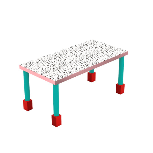 Tavolo Rettangolare Supertable - Terrazzo