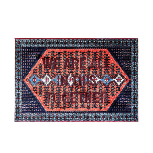 Tappeto In Poliestere Burnt Carpet #18 - Together