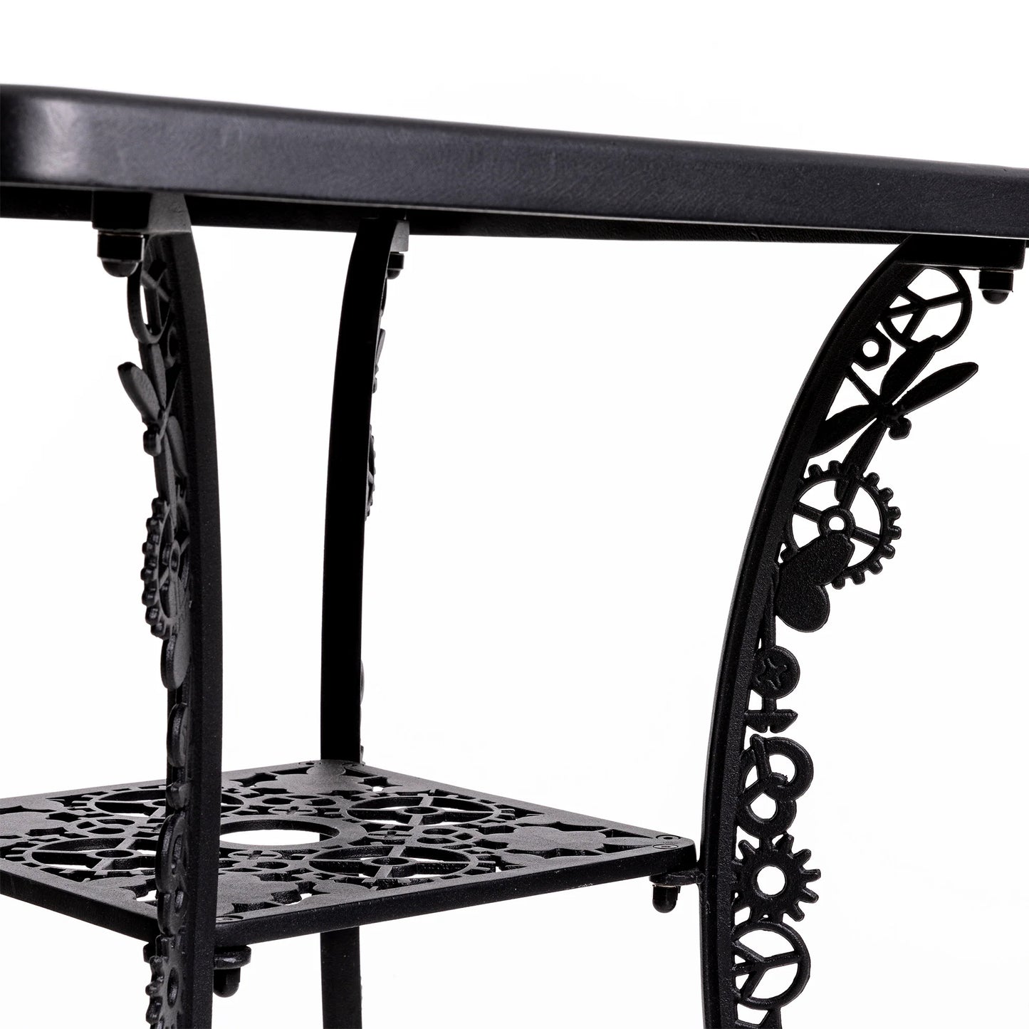 Tavolo In Alluminio Industry Collection  - Nero Seletti