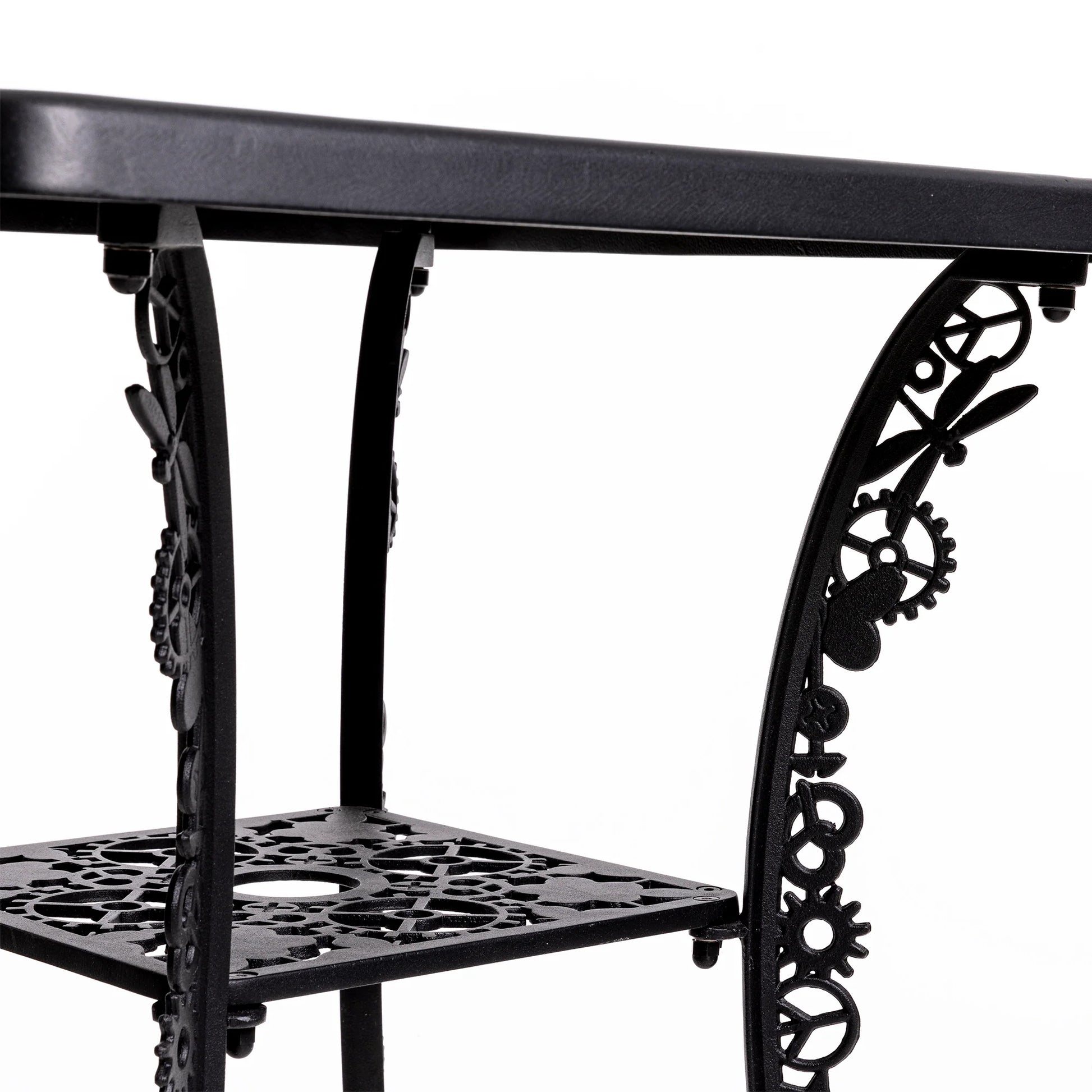 Tavolo In Alluminio Industry Collection  - Nero Seletti
