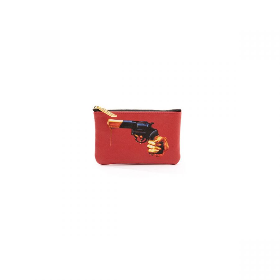Astuccio In Pu Stampato Toiletpaper Cm. 15,5X9,5 - Revolver Seletti