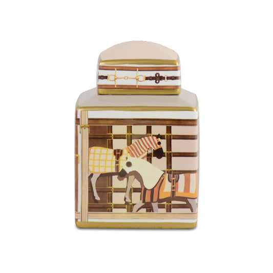 Vaso Potiche Horses Baci Milano