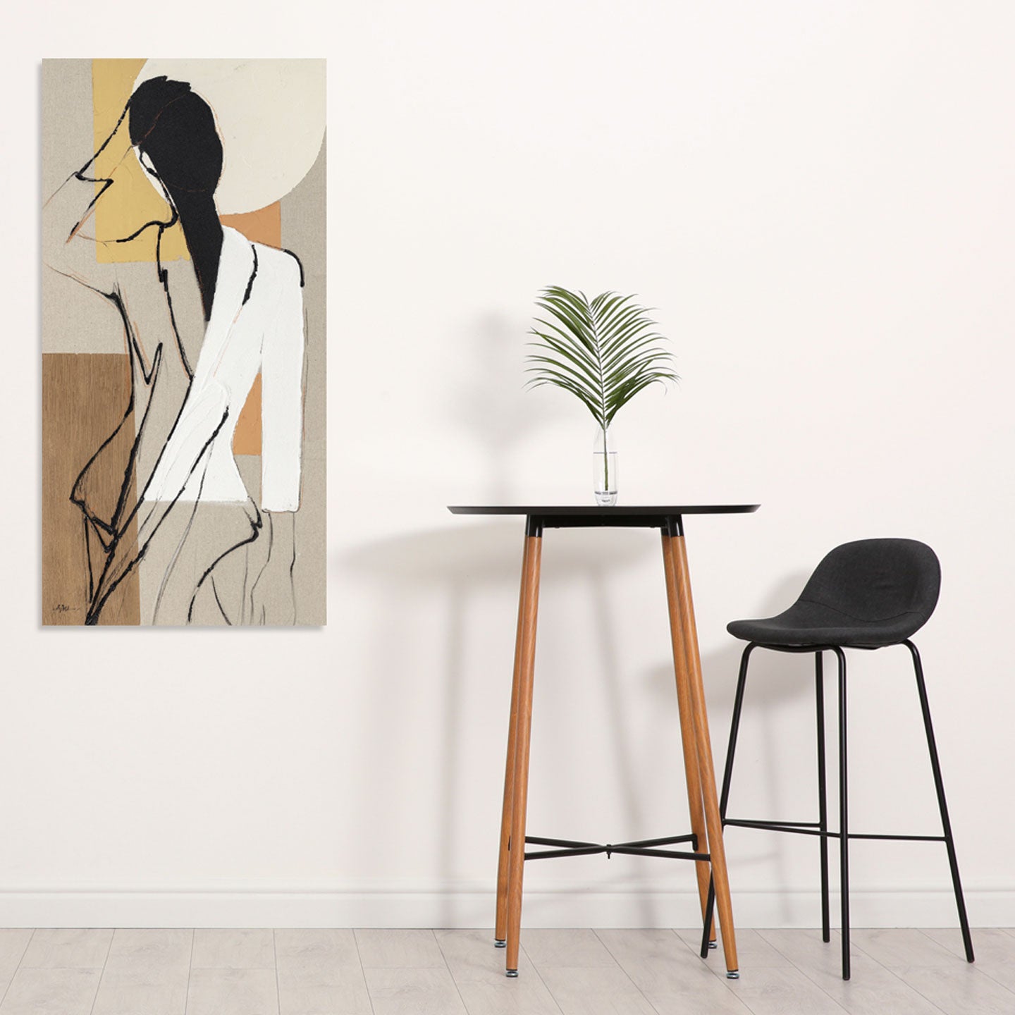 Elegant Shape 2 50x100 cm Agave Quadri