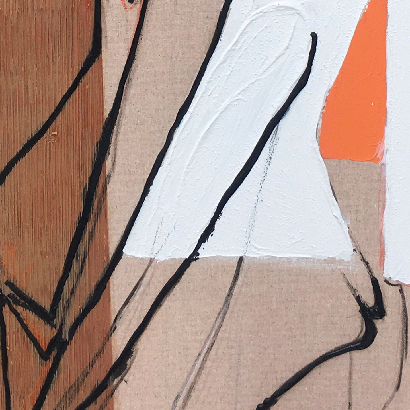 Elegant Shape 2 50x100 cm Agave Quadri