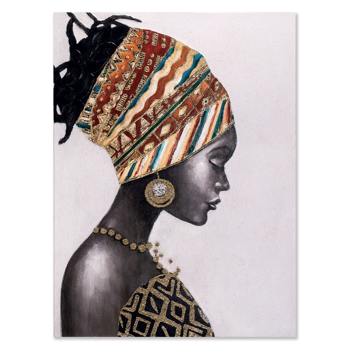 Quadro Ebano 90x120 Agave Quadri