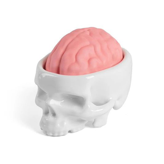 Kit Porta sapone (13501H) + sapone (13501S) Brainwash Bianco; Items Are Packed Together
