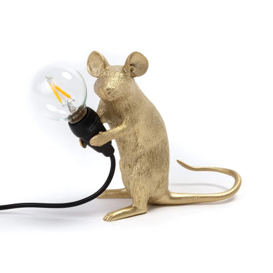 Lampada Mouse Lamp Mac-Gold - Seduto Usb