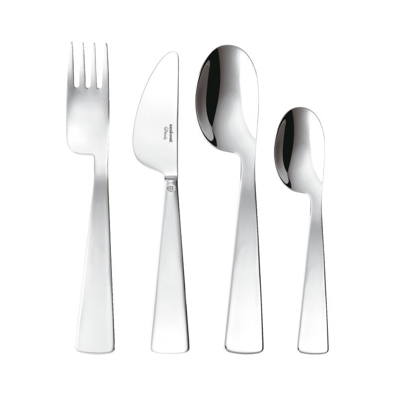 Set 4 Pz Bimbo Conca Gio Ponti Inox Sambonet