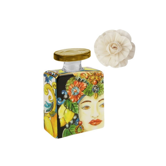 Bottiglia Mini 100 Ml Con Fiore Baroque & Rock - Sicily