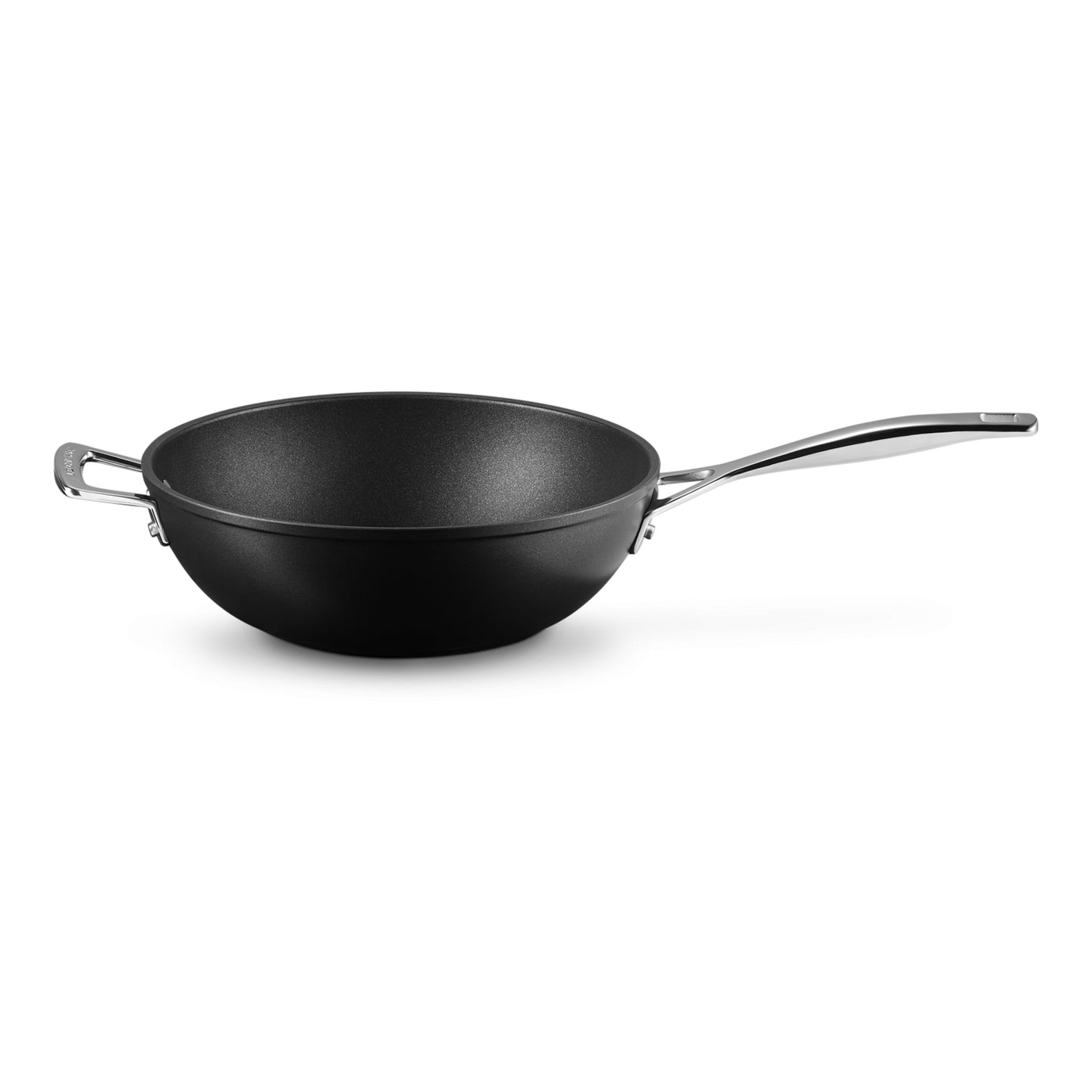 Padella Wok con manico lungo e maniglia 30cm