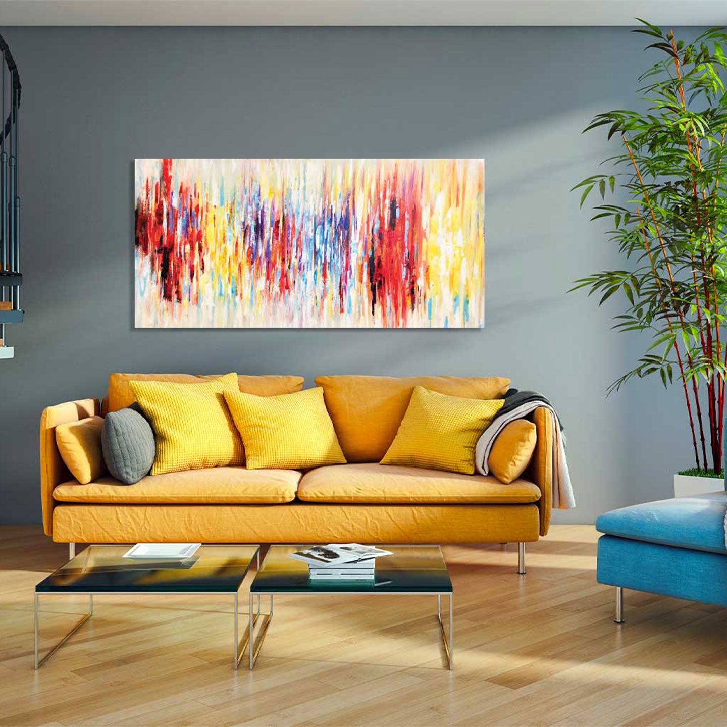 Quadro Frequenze 140cm