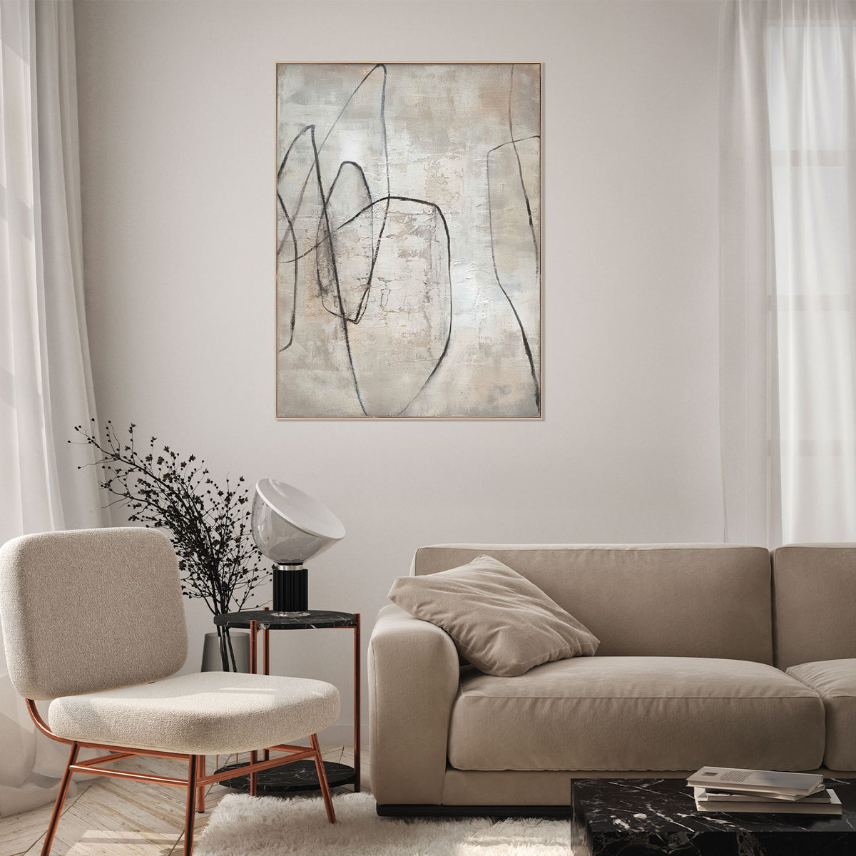 Quadro Scribble 90x120
