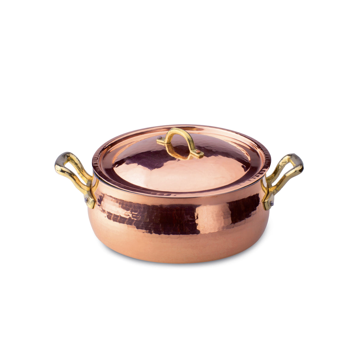 Cass.bas.bomb.+cop rame st.mart cm 28 Pentole Agnelli