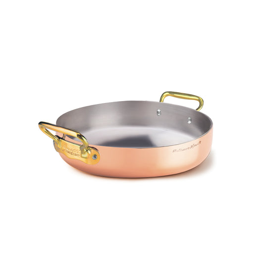 TEGAME RAME ST. 2/M 1907 INOX PVD OTTONE CM. 28 Pentole Agnelli