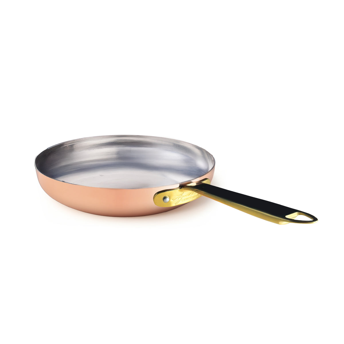 PADELLA SVAS. BASSA RAME ST. 1/M 1907 INOX PVD OTTONE CM. 32 Pentole Agnelli