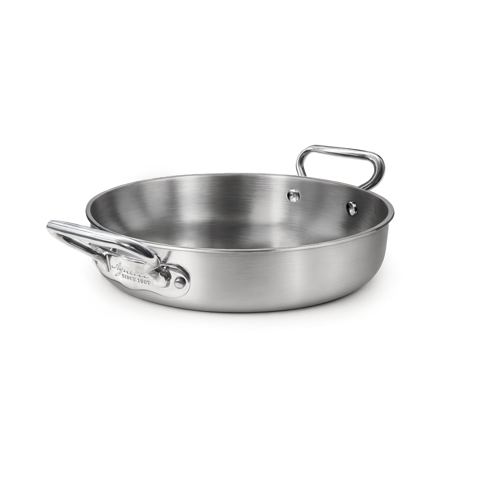 Tegame aluinox 2/m cm 28 Pentole Agnelli