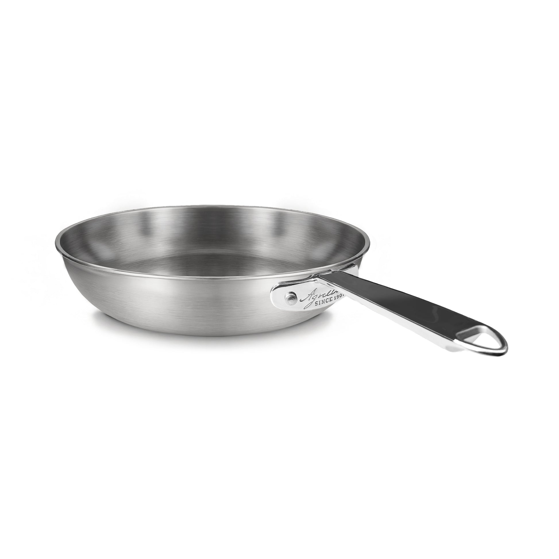 Padella svasata alta aluinox 1/m tubolare cm 20 Pentole Agnelli
