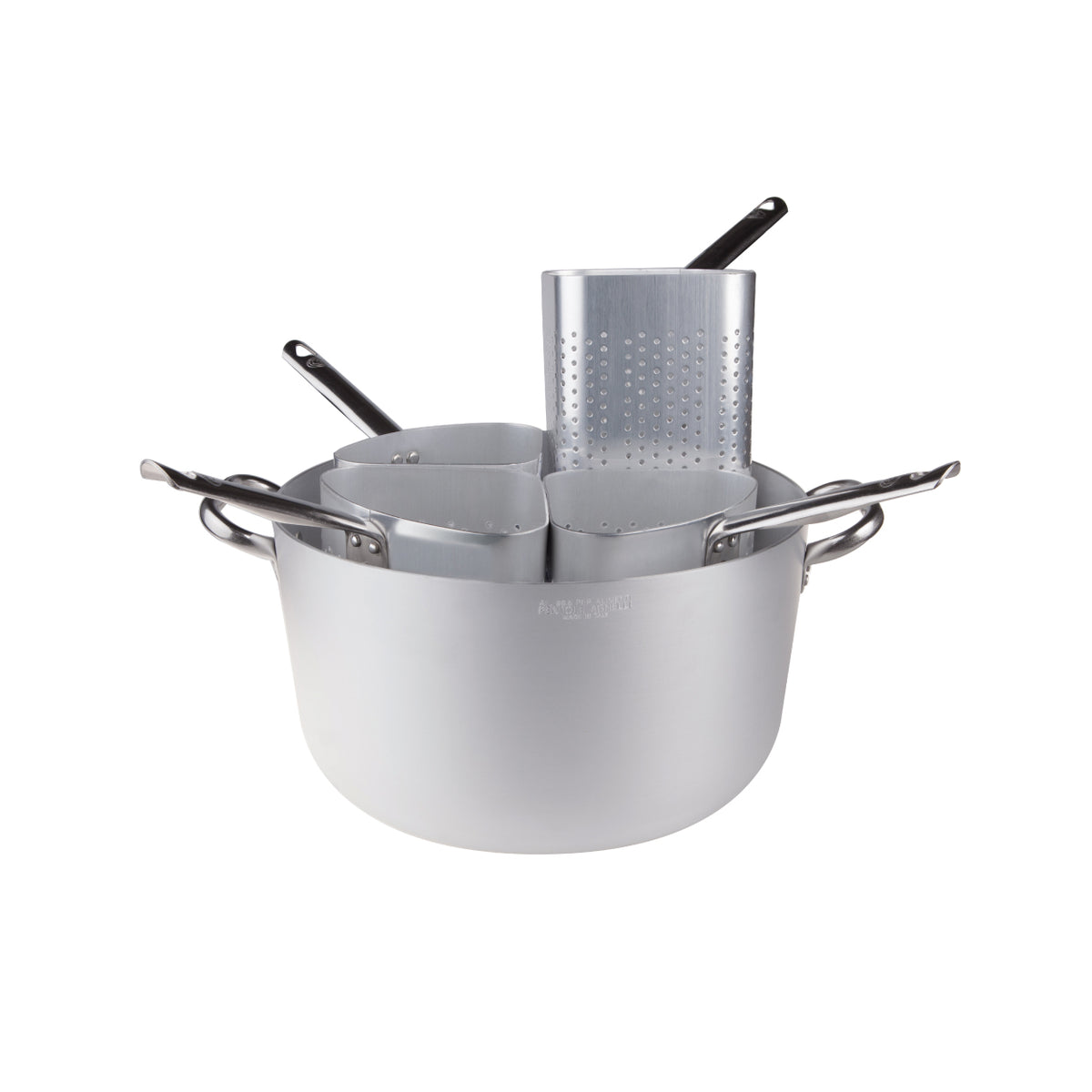 Cass. Alta +4 spic. 2/m. All. Al. Cm. 36 Pentole Agnelli
