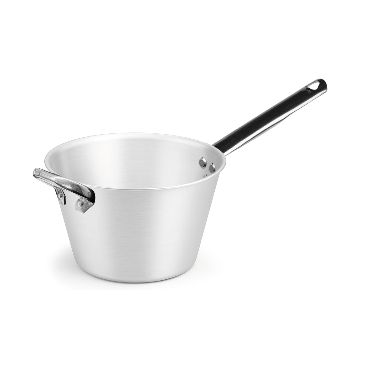 Paiolo per polenta con manico tubolare inox a induzione Pentole Agnelli
