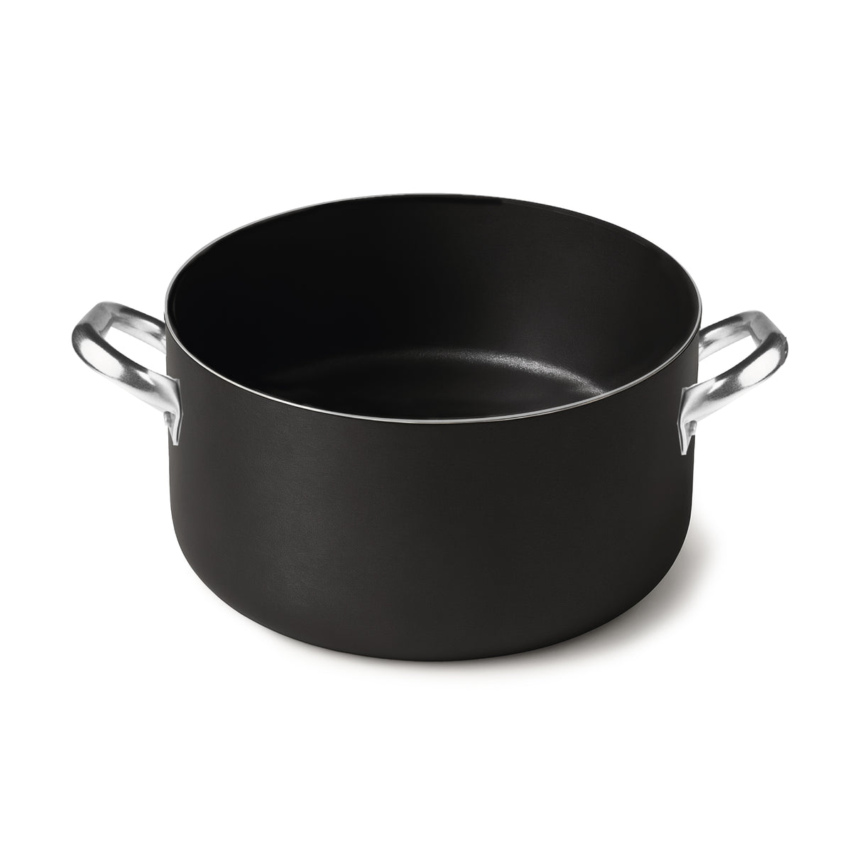 Casser.alta 2m 3mm alblack b-crist cm 24 Pentole Agnelli