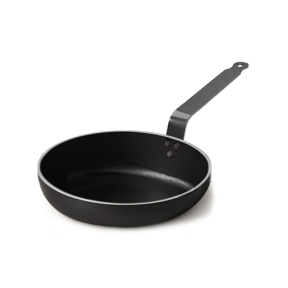 Padella 5mm, manico in ferro piatto, b-cristal cm 36 Pentole Agnelli
