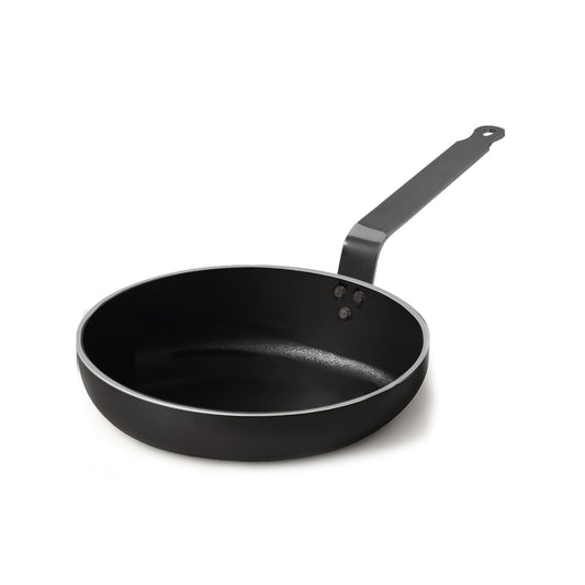Padella 5mm, manico in ferro piatto, b-cristal cm 40 Pentole Agnelli