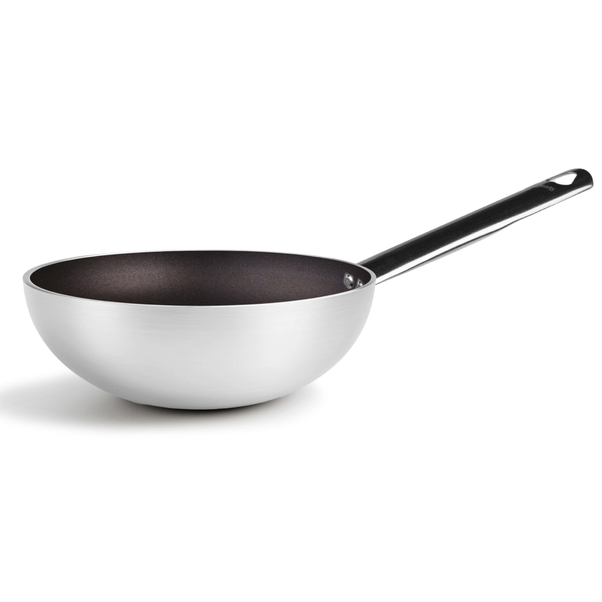 Wok plat.5mm.f/svasato cm 32 Pentole Agnelli