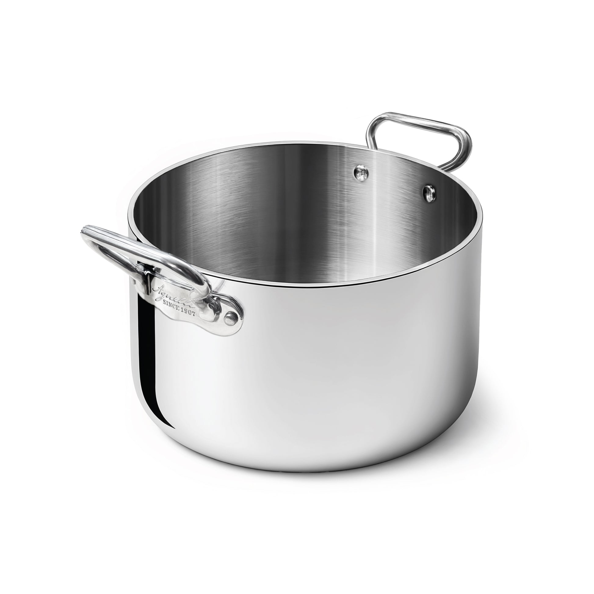 Casseruola alta aluinox 1907 2/m cm 24 Pentole Agnelli