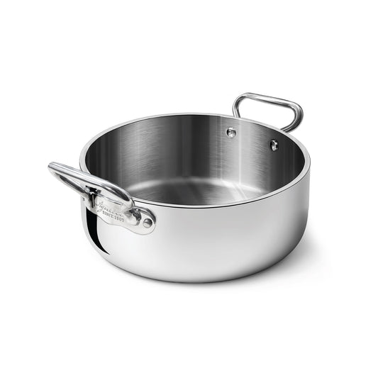 Casseruola bassa aluinox 1907 2/m cm 24 Pentole Agnelli