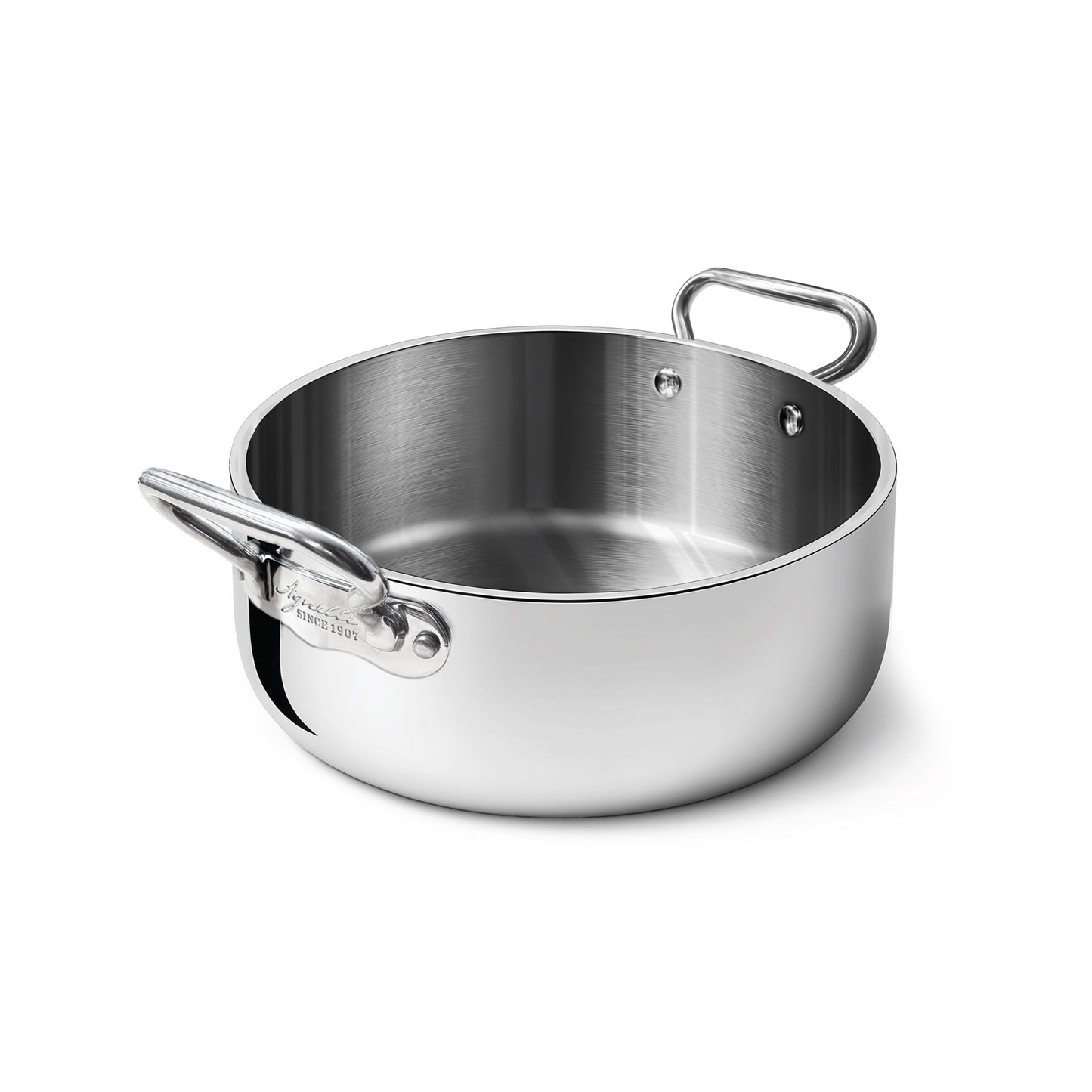Casseruola bassa aluinox 1907 2/m cm 28 Pentole Agnelli