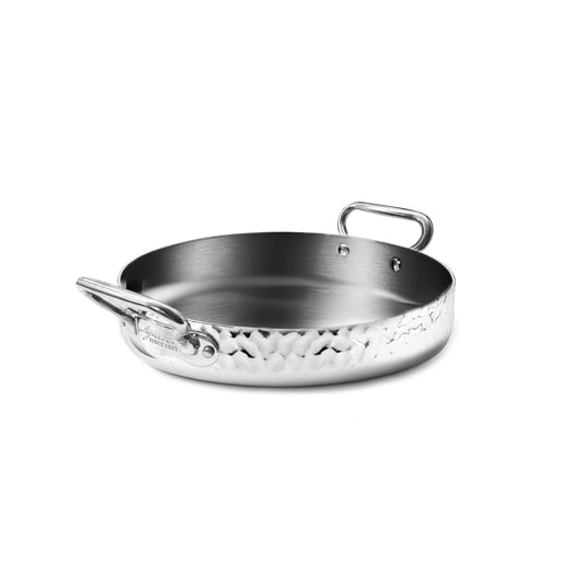 TEGAME ALUINOX MARTELLATO 3PLY 2/M 1907 CM 28 Pentole Agnelli