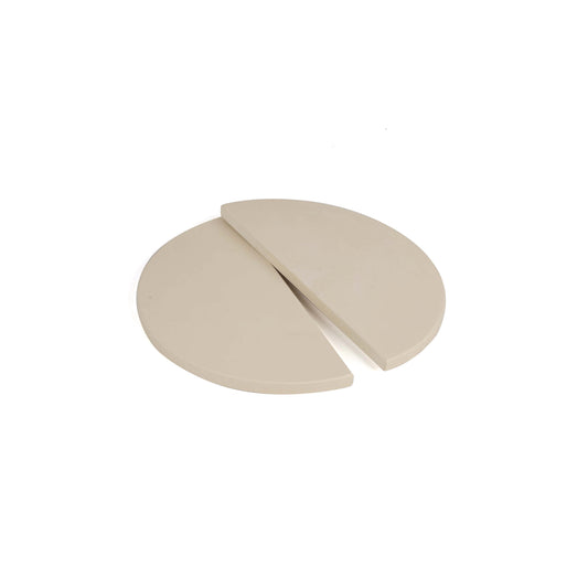 Mezzelune per cottura indiretta in cordierite per babbqm Pentole Agnelli