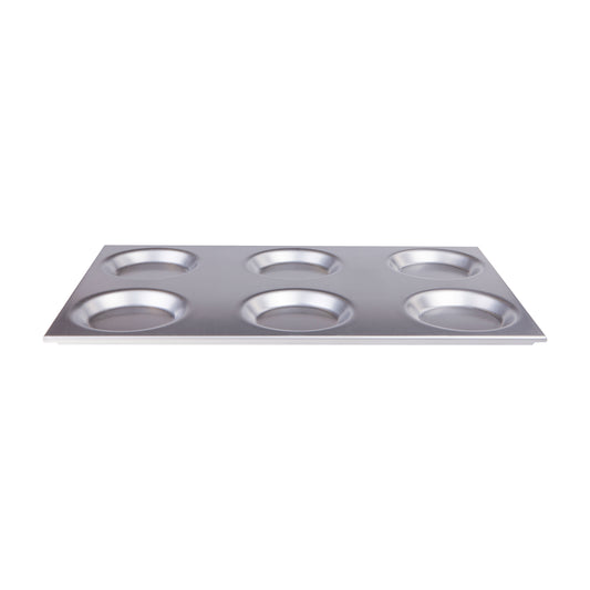 Teglia gn 6 stampi al cm 53x32,5 Pentole Agnelli