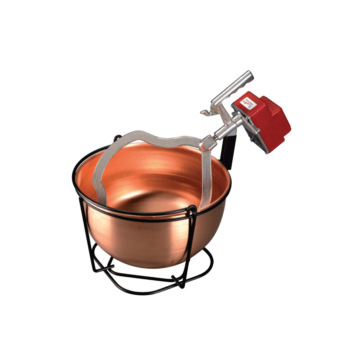 MESCOLATORE COMPLETO+PAIOLO RAME LT. 11 Pentole Agnelli