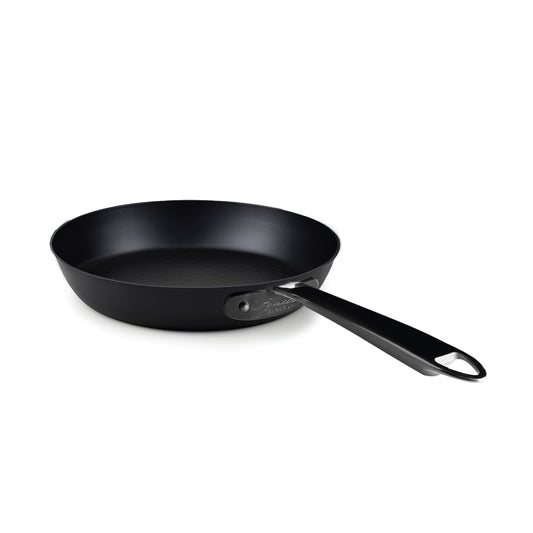 PADELLA FERRO NITRURATO 1/M 1907 INOX PVD NERO CM 20 Pentole Agnelli