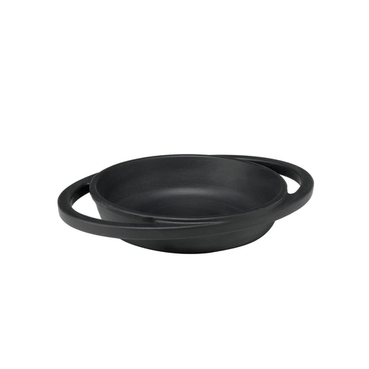 Mini piatto in ghisa cm 20 - matt black Pentole Agnelli