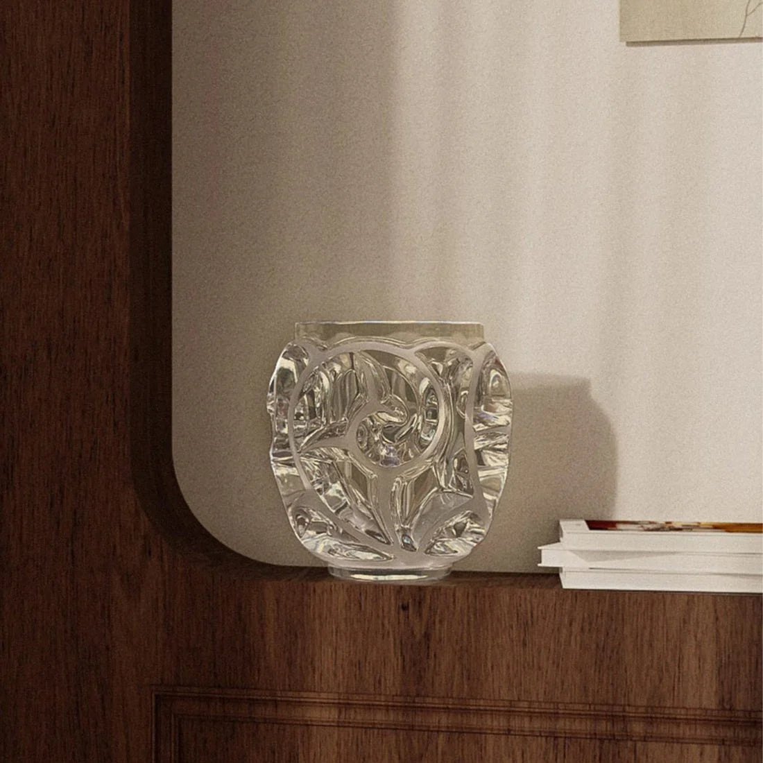 Tourbillons Vaso Grande in cristallo