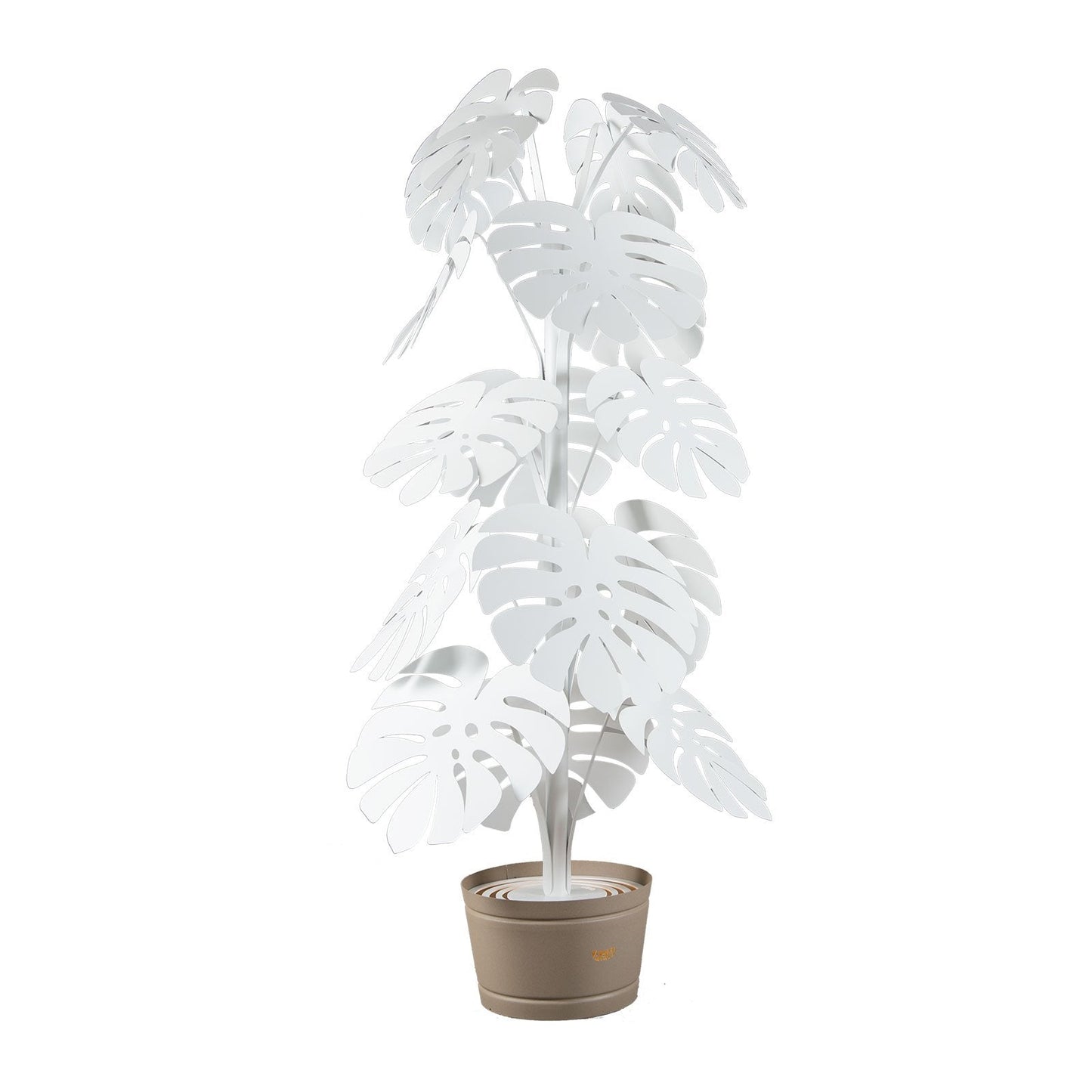 Lampada da terra moderna Monstera grande Arti E Mestieri