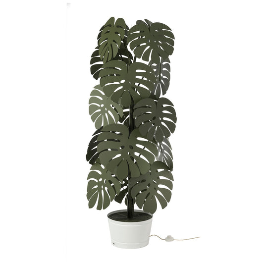Lampada da terra moderna Monstera grande Arti E Mestieri