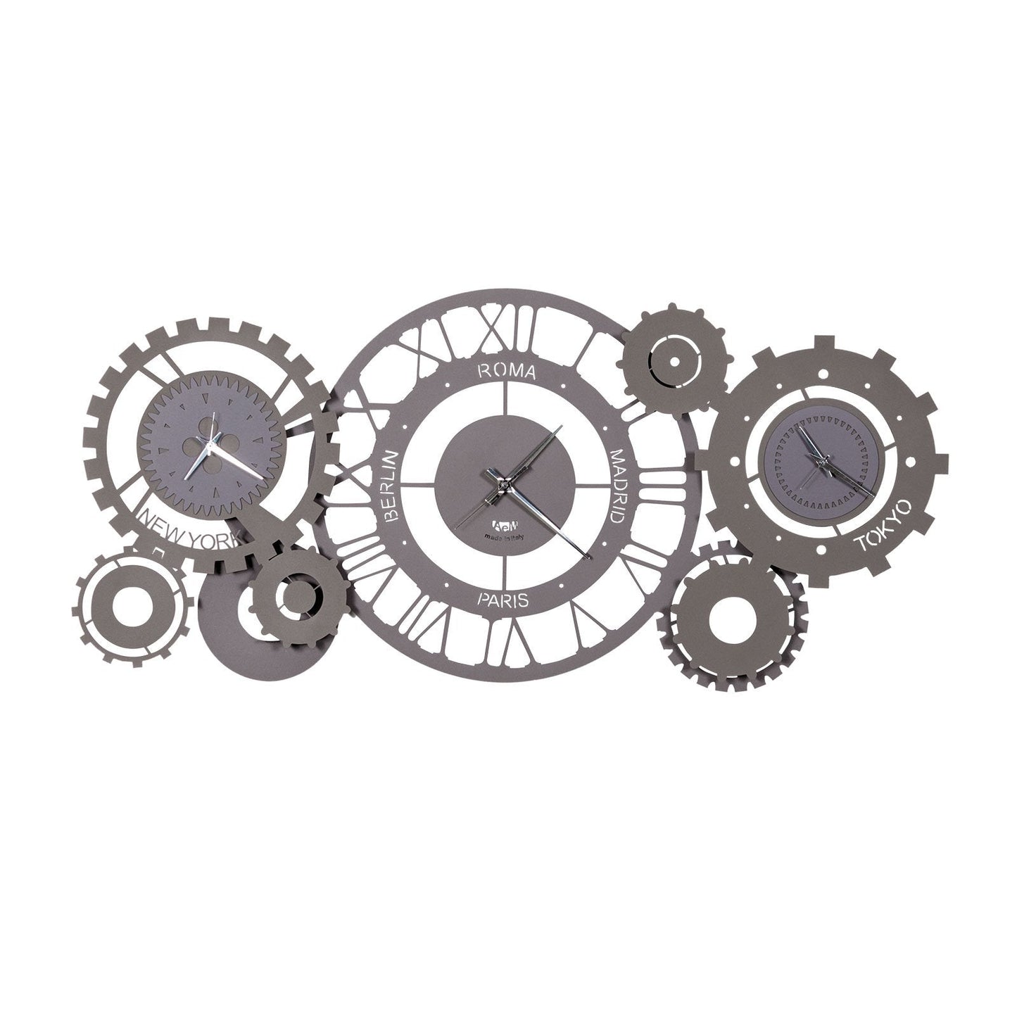 Orologio da parete particolare Fuso Meccano Arti E Mestieri