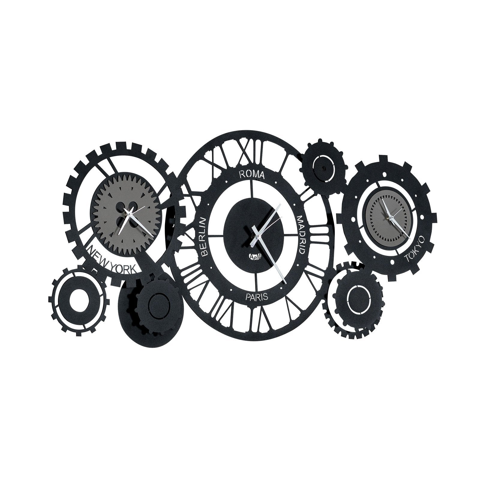 Orologio da parete particolare Fuso Meccano Arti E Mestieri