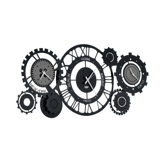 Orologio da parete particolare Fuso Meccano Arti E Mestieri
